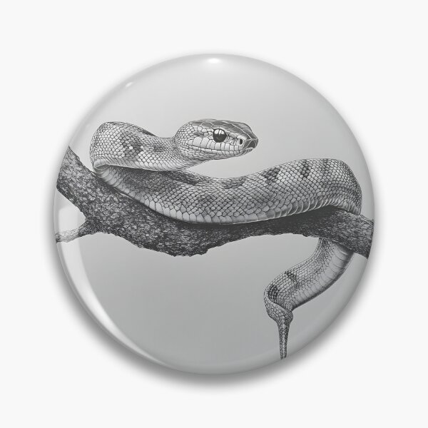 Item preview, Realistic Snake drawing designed and sold by Pencil-Art.