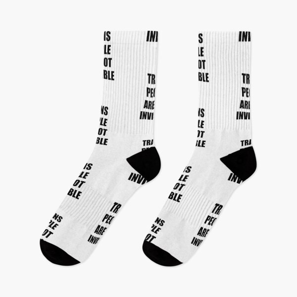 Item preview, Trans people are not invisible  designed and sold by Inspirationmotivation.