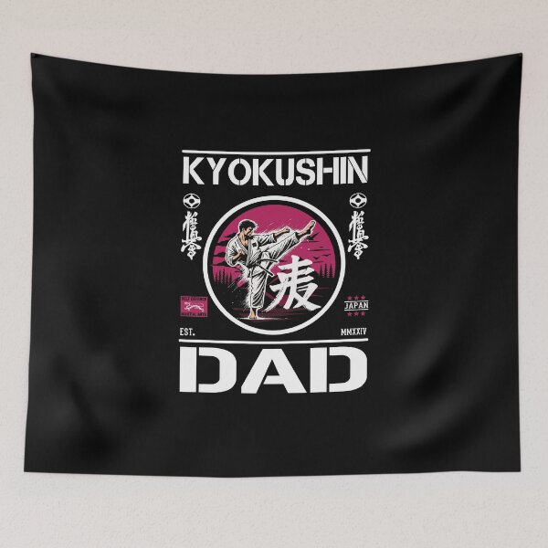 Item preview, Kyokushin Karate Dad – The ultimate martial arts design for fathers designed and sold by RetroMaritalArt.
