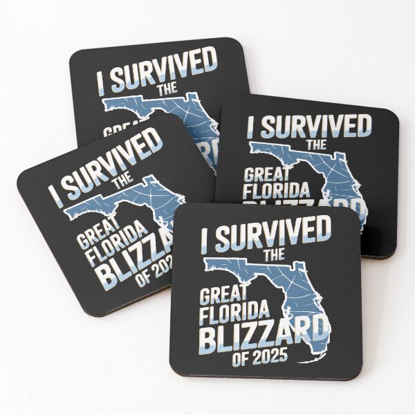 Item preview, I Survived Florida Blizzard of 2025 snowman designed and sold by happinesproject.