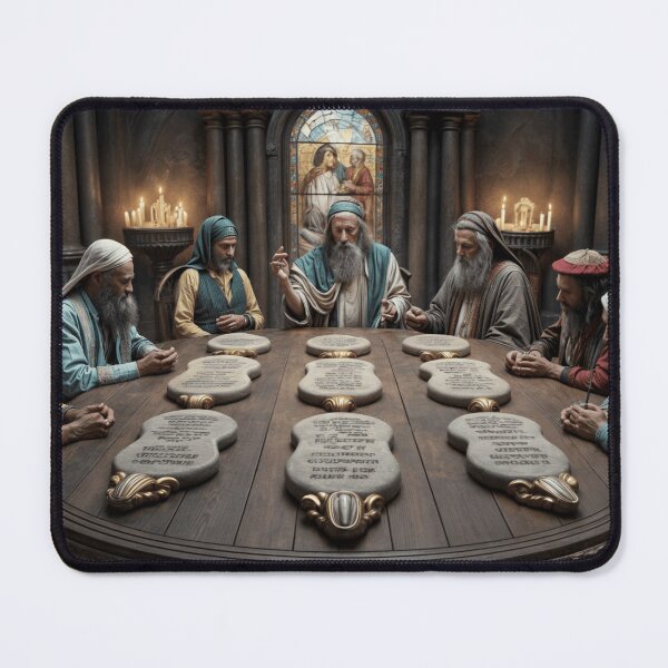 Item preview, NINE TABLETS WITH THE COMMANDMENTS designed and sold by origingallery.
