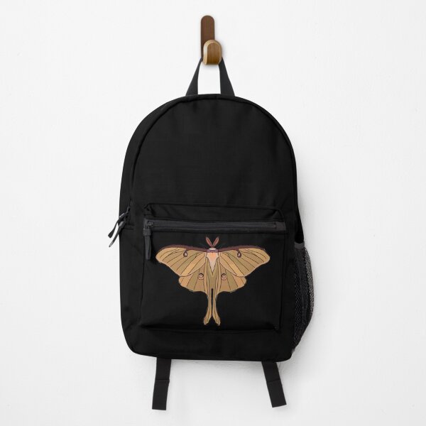 Item preview, peach Luna Moth designed and sold by Moth-Oak.