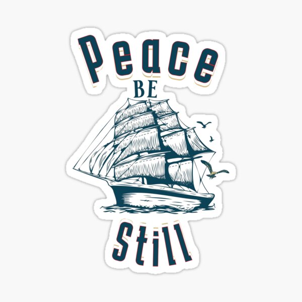 Item preview, Peace Be Still designed and sold by BlessedHandsDesigns.
