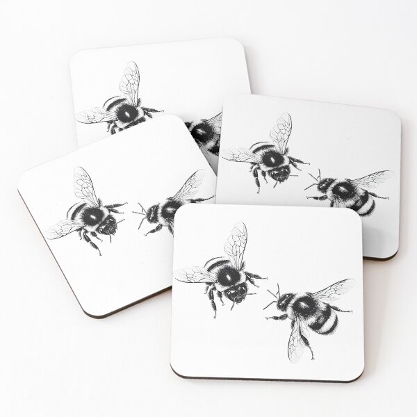 Item preview, Realistic Bee pencil drawing designed and sold by Pencil-Art.