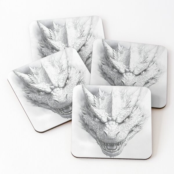 Item preview, Realistic Dragon drawing designed and sold by Pencil-Art.