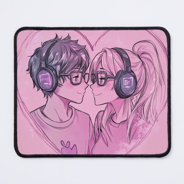Item preview, Gamer lovers, cute couple designed and sold by WebBoutique.