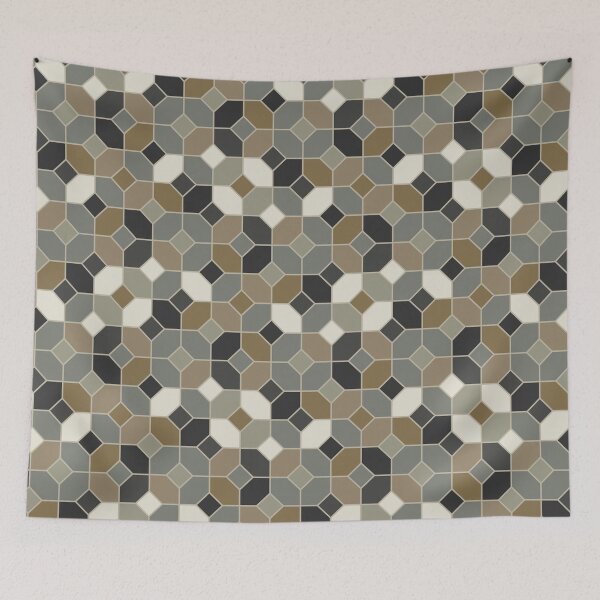 Item preview, Simple Geometric moroccan tile style shapes multicolored designed and sold by Designsbyluzia.