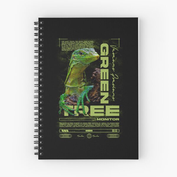 Item preview, Green Tree Monitor Modern Reptile Keeper Streetwear designed and sold by JRRTs.