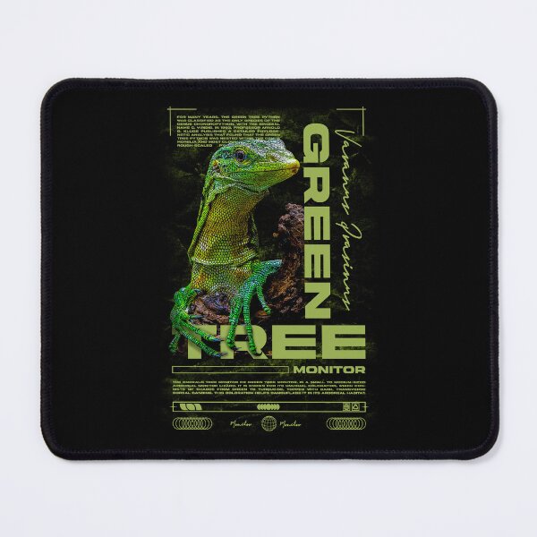 Item preview, Green Tree Monitor Modern Reptile Keeper Streetwear designed and sold by JRRTs.