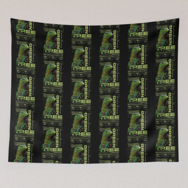 Item preview, Green Tree Monitor Modern Reptile Keeper Streetwear designed and sold by JRRTs.