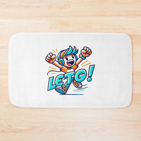 Item preview, LET’S GO! – Energetic & Trendy Design designed and sold by Asfyi.