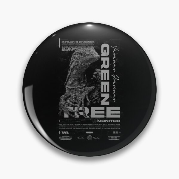 Item preview, Green Tree Monitor Modern Reptile Keeper Streetwear designed and sold by JRRTs.