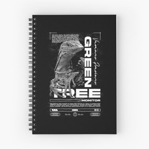 Item preview, Green Tree Monitor Modern Reptile Keeper Streetwear designed and sold by JRRTs.