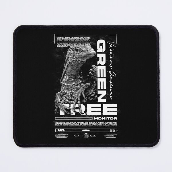 Item preview, Green Tree Monitor Modern Reptile Keeper Streetwear designed and sold by JRRTs.