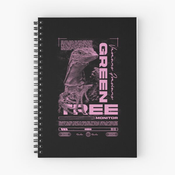 Item preview, Green Tree Monitor Modern Reptile Keeper Streetwear designed and sold by JRRTs.