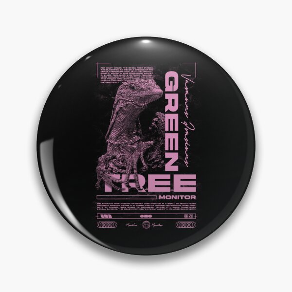 Item preview, Green Tree Monitor Modern Reptile Keeper Streetwear designed and sold by JRRTs.