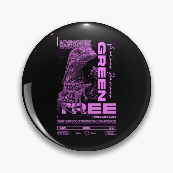 Item preview, Green Tree Monitor Modern Reptile Keeper Streetwear designed and sold by JRRTs.