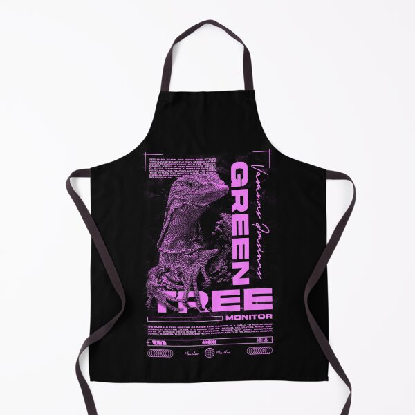 Item preview, Green Tree Monitor Modern Reptile Keeper Streetwear designed and sold by JRRTs.