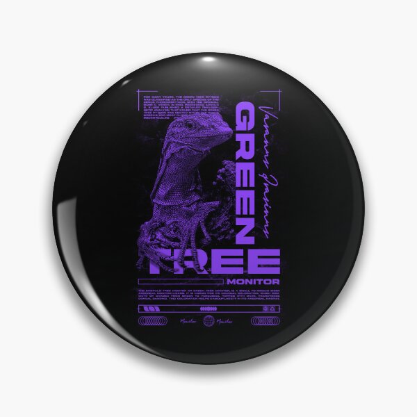 Item preview, Green Tree Monitor Modern Reptile Keeper Streetwear designed and sold by JRRTs.