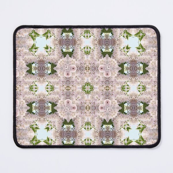 Item preview, Spring Lilacs Flowering in the garden with organic shapes designed and sold by Stabrowska Designs.