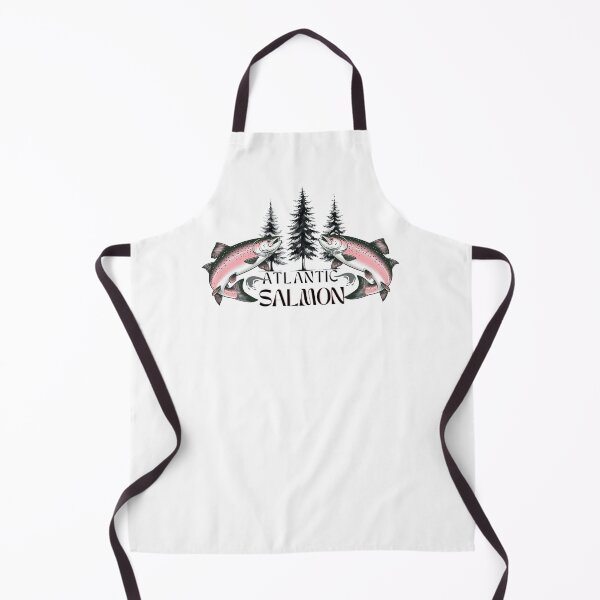 Item preview, Atlantic salmon watercolour illustration designed and sold by whee25.
