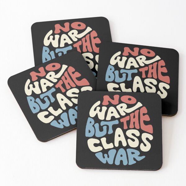 Item preview, No War But The Class War Word Art designed and sold by Unhinged Heather.