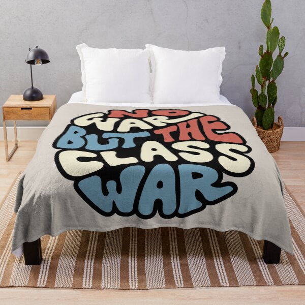 Item preview, No War But The Class War Word Art designed and sold by Unhinged Heather.