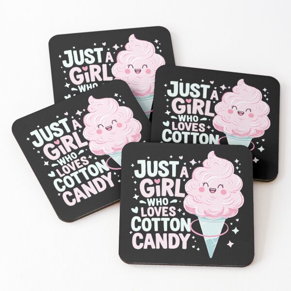 Item preview, Just a Girl Who Loves Cotton Candy designed and sold by jkrphoto.