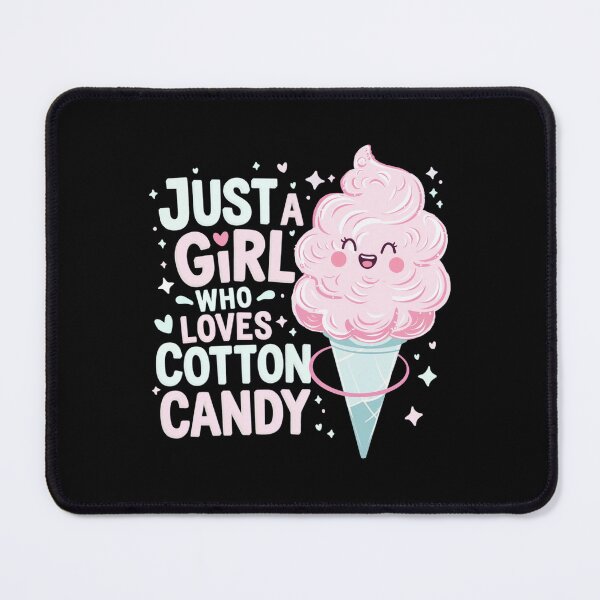 Item preview, Just a Girl Who Loves Cotton Candy designed and sold by jkrphoto.