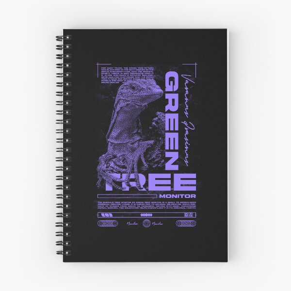 Item preview, Green Tree Monitor Modern Reptile Keeper Streetwear designed and sold by JRRTs.