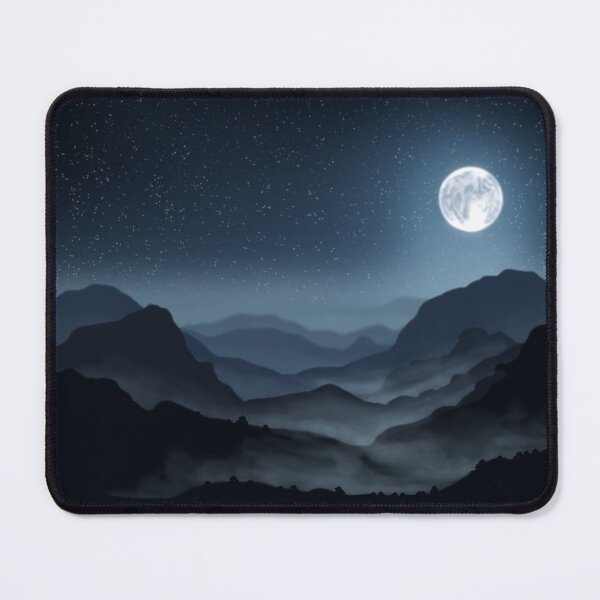 Item preview, Moonlight Mountains designed and sold by AnkersArt.