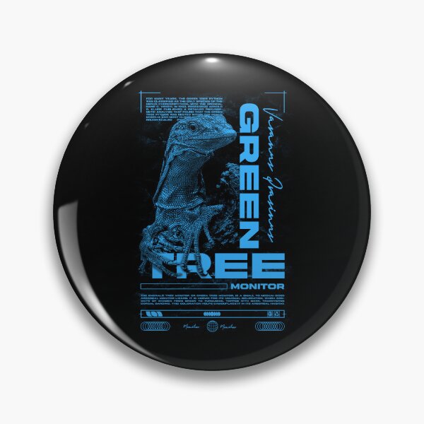 Item preview, Green Tree Monitor Modern Reptile Keeper Streetwear designed and sold by JRRTs.