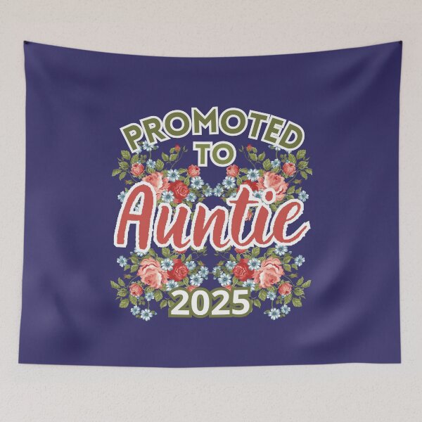 Item preview, PROMOTED TO AUNTIE, FUTURE AUNT designed and sold by Meandmyshop.