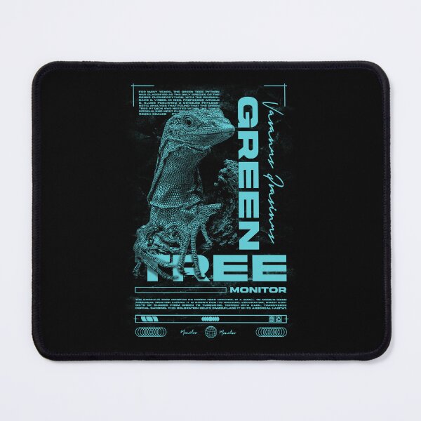 Item preview, Green Tree Monitor Modern Reptile Keeper Streetwear designed and sold by JRRTs.