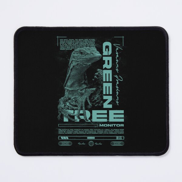 Item preview, Green Tree Monitor Modern Reptile Keeper Streetwear designed and sold by JRRTs.