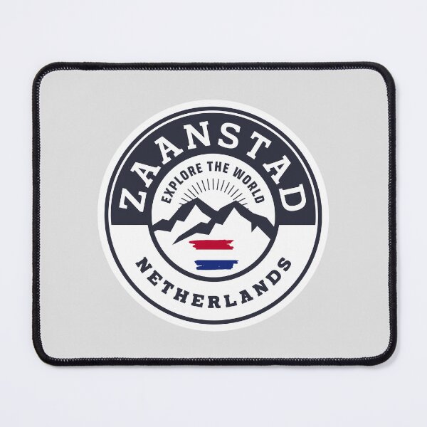 Item preview, Zaanstad Netherlands Black and White Crest designed and sold by World Designs.