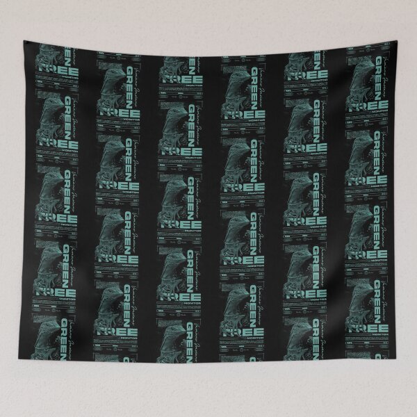 Item preview, Green Tree Monitor Modern Reptile Keeper Streetwear designed and sold by JRRTs.