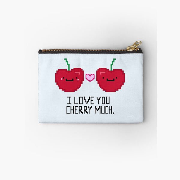 Item preview, Pixelated Cherry Love designed and sold by Stacey Roman.