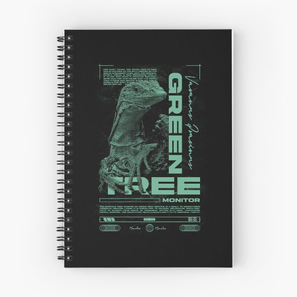 Item preview, Green Tree Monitor Modern Reptile Keeper Streetwear designed and sold by JRRTs.