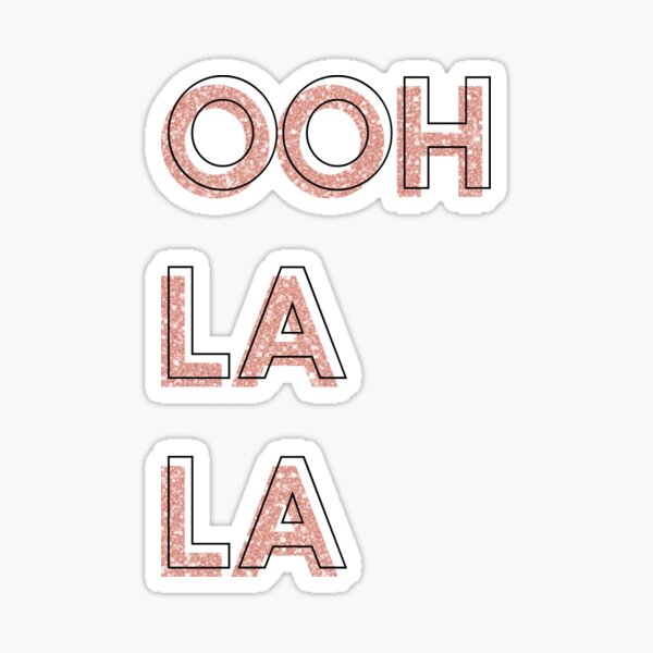 Ooh la la Beer Sticker for Sale by jayaSL