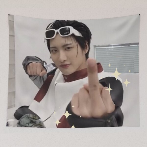 Item preview, Kpop Ateez Seonghwa Ateez Meme Funny designed and sold by StarBunnyDesign.