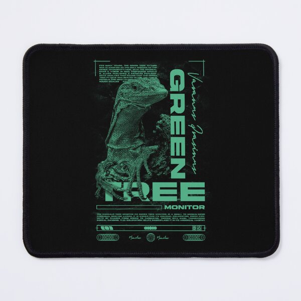 Item preview, Green Tree Monitor Modern Reptile Keeper Streetwear designed and sold by JRRTs.