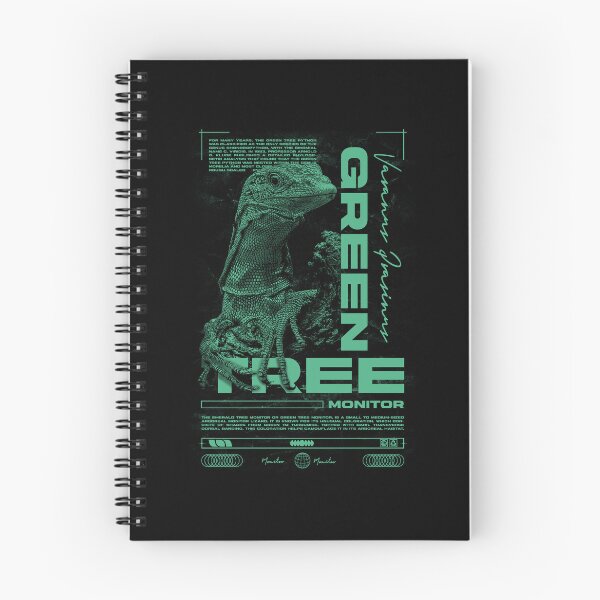 Item preview, Green Tree Monitor Modern Reptile Keeper Streetwear designed and sold by JRRTs.