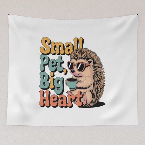 Item preview, Hedgehog Charm – Small Pet, Big Heart designed and sold by Petpixy.