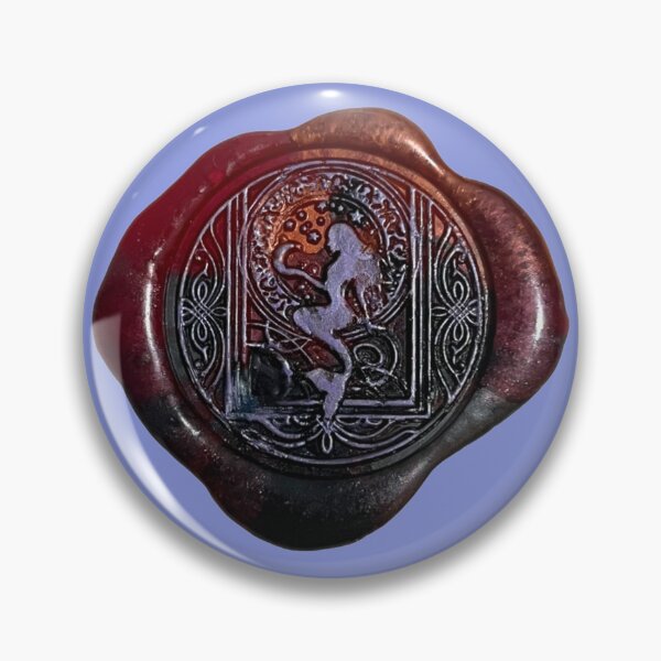 Item preview, Wax Seal - Mermaid, red/purple designed and sold by Elinda96.