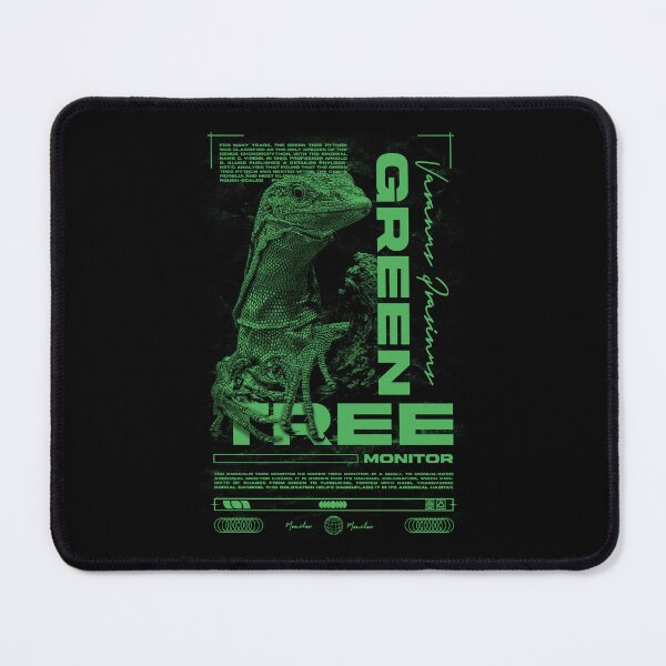 Item preview, Green Tree Monitor Modern Reptile Keeper Streetwear designed and sold by JRRTs.
