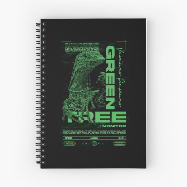 Item preview, Green Tree Monitor Modern Reptile Keeper Streetwear designed and sold by JRRTs.