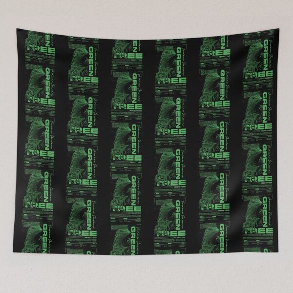 Item preview, Green Tree Monitor Modern Reptile Keeper Streetwear designed and sold by JRRTs.