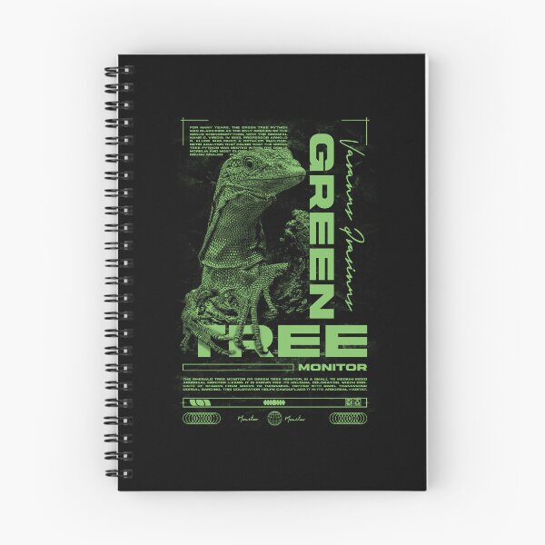 Item preview, Green Tree Monitor Modern Reptile Keeper Streetwear designed and sold by JRRTs.