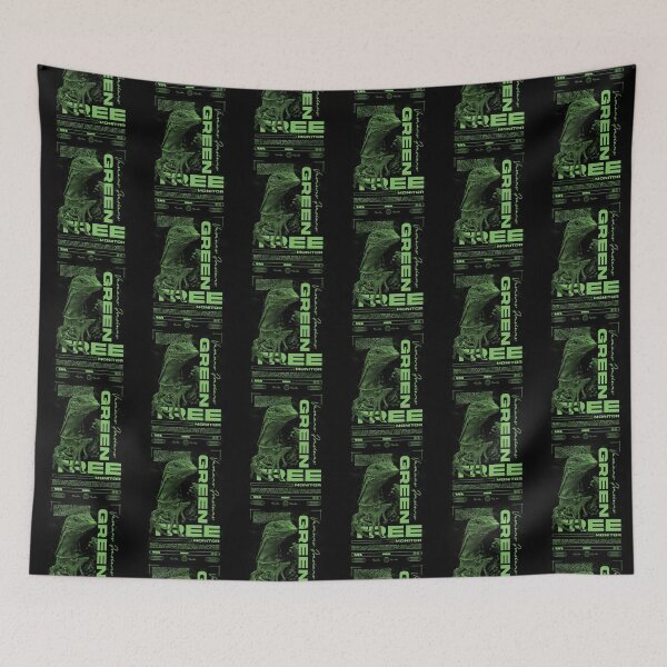 Item preview, Green Tree Monitor Modern Reptile Keeper Streetwear designed and sold by JRRTs.